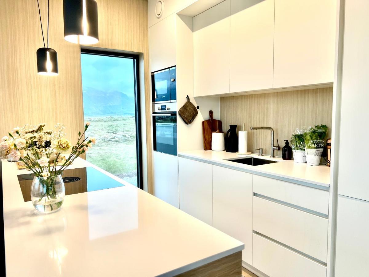 New Luxury Cabin Near Henningsvaer Lofoten Kleppstad Eksteriør billede
